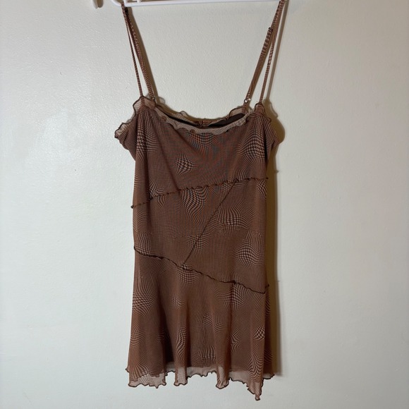 Urban Outfitters Moxie Mesh Mini Slip Dress Size Small - Picture 2 of 9